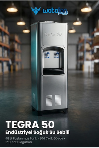 Tegra 50 Soğuk Su Sebili Yüksek Performanslı Ve Güvenilir Su Soğutucu,sebil Arıtmasız Model