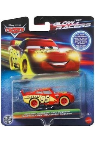 Disney Pixar Cars Glow Racers Lıghtnıng Mcqueen Hpg76 Hpg77 Çok Renkli