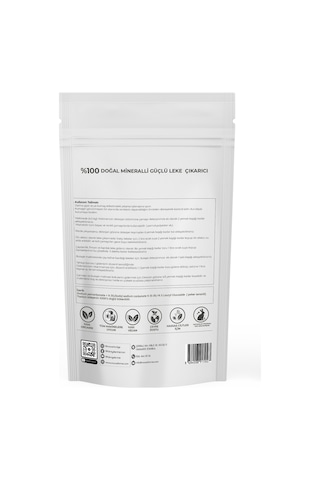 Moore For Me Doğal Mineralli Vegan Güçlü Leke Çıkarıcı ve Çamaşır Suyu Tozu 1 KG
