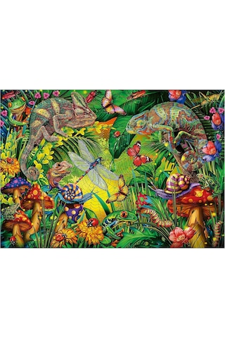 Educa 500 Parça Renkli Orman Puzzle - 19551 - Colourful Forest