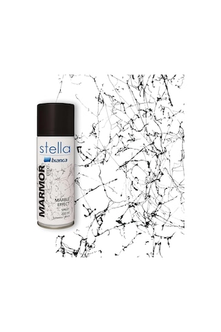 Bianca Stella Mermer Efekti Sprey 200ml Siyah