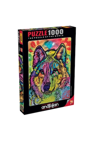 Anatolian 1000 Parçalık Puzzle - Kurt Bakışı 1048