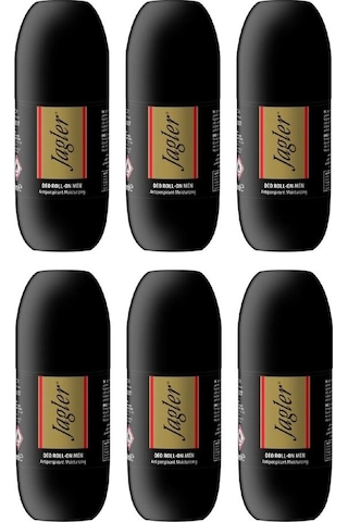Jagler Classic Erkek Roll-On Deodorant 6 x 50 ML