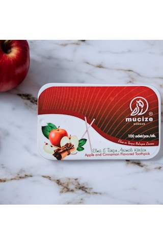Mucize Elma-tarçın Aromalı Kürdan-sakız Ve Şeker Alternatifi -değişik Meyve Tatlarında Nefes Ferahlı