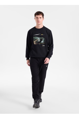 National Geographic Siyah Erkek Sweatpant N6wm-ea4105