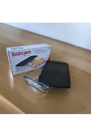 Paşabahçe Borcam Fırın Tepsileri 0 T A Tekli Hediyelik Kutu Genel