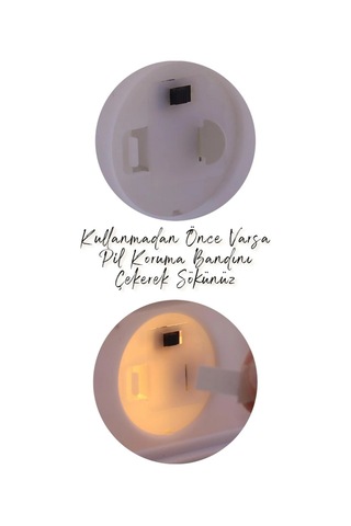 Led Mum Mini Kamp Tipi 3 Adet Pil Dahil Dumansız Alev Ledli Dekor Işığı Beyaz Pt430 Beyaz