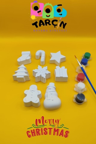 Eğitici Etkinlik Yılbaşı Karma Setler Küçük Boy 8 Adet