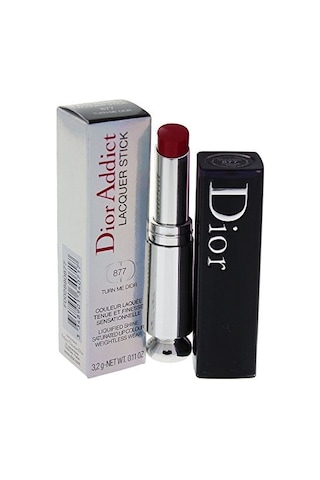 Christian Dior Dior Addict Lacquer Stick Ruj 877 Turn Me Dior