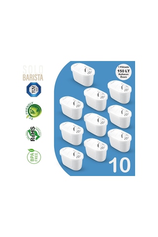 Brita Maxtra+ Pro Uyumlu Purepro Su Arıtma Surahi Filtresi 10 Adet