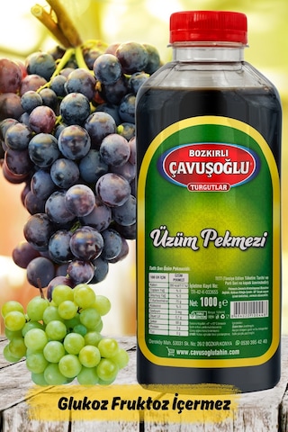 Çavuşoğlu Üzüm Pekmezi 1000 Gr X 2 Adet