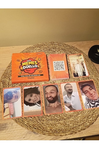 Memes Bulmaca Kutu Oyunu Brutal - Kese Hediyeli - Eğlenceli Grup & Parti Oyunu