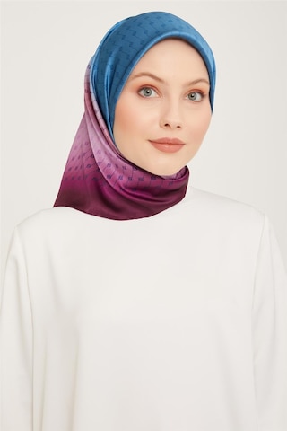 Armine Twill İpek Eşarp 23ka9003 55 Mavi