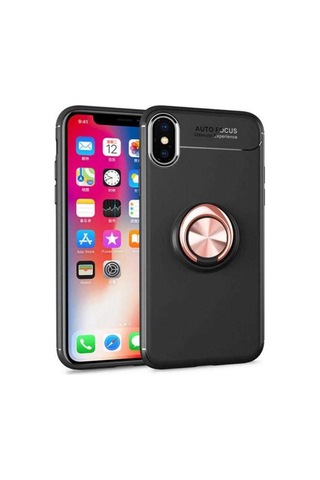 Apple Uyumlu iPhone Xs Max 6.5 Kılıf Zore Ravel Silikon Kapak Kırmızı