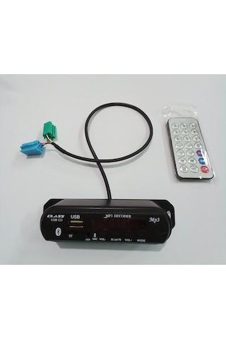 Megan Clio Kango 2 Cd Çalar Teyp için Aux Usb Bluetooth Mp3 Modül 1 M