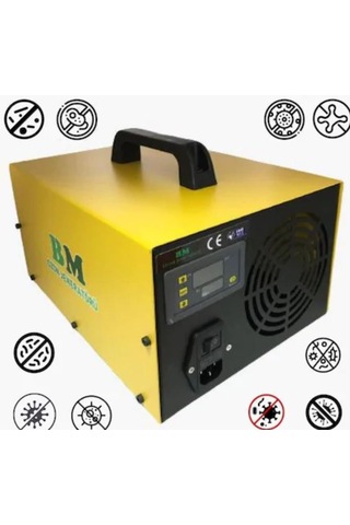 BM Air Clean %99.9 Etkili Premium 110 W Ozon Jeneratörü 10 Gr Sarı