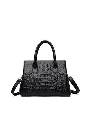 Kadın Çantası Yeni Moda Büyük Kapasiteli Çanta Anne Haberci Çantası Tote Çanta Dayanıklısiyah Diğer