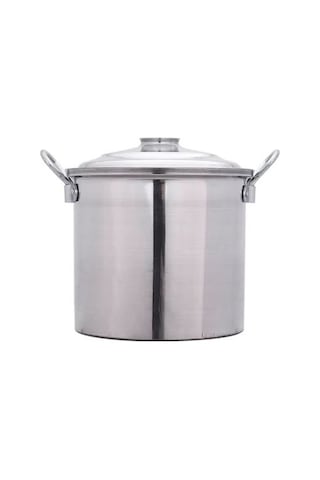 Alüminyum Kazan Soba Kazanı Çamaşır Kazanı Çap: 30Cm