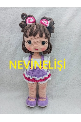 Amigurumi Almila Bebek Çok Renkli