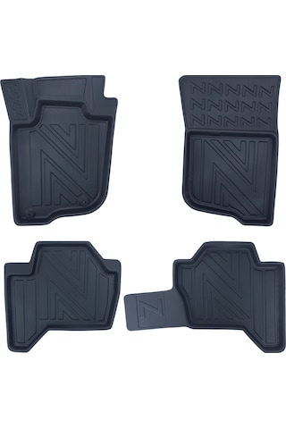 Mitsubishi L200 2005-2018 Premium Seri Araca Özel 3d Havuzlu Oto Paspas