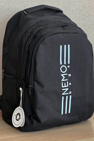 Nemo Bags Unisex Sırt Çantası Büyük Boy Okul Spor Çantası