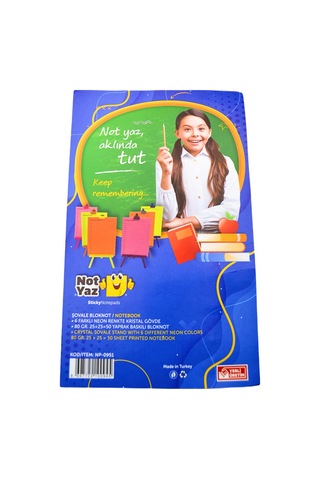 Notyaz 9x14 Şövale Yapılacak İşler Bloknot 50 Yaprak Np-0951