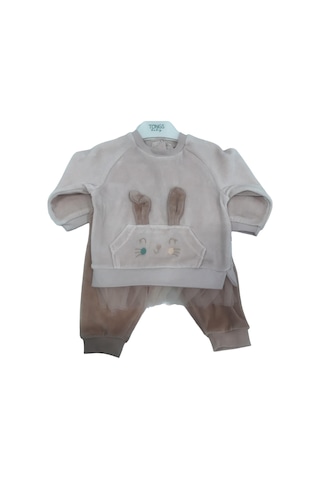 Babydoll 2li Takım Tongs Somon-10208 Somon