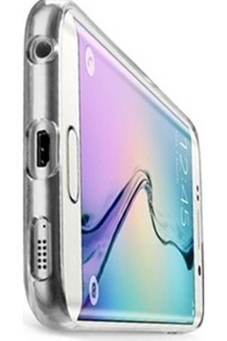 Cellular Line Galaxy S6 İle Uyumlu Clearduo Şeffaf Sert Kılıf