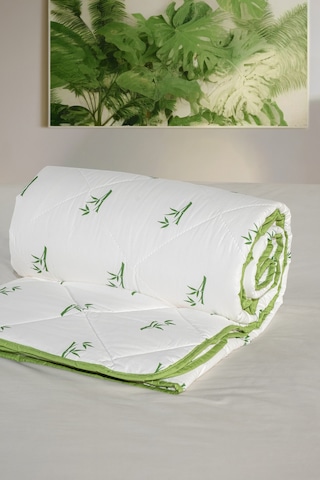 Pierre Cardin Soft Bambu Yorgan Çift Kişilik Beyaz