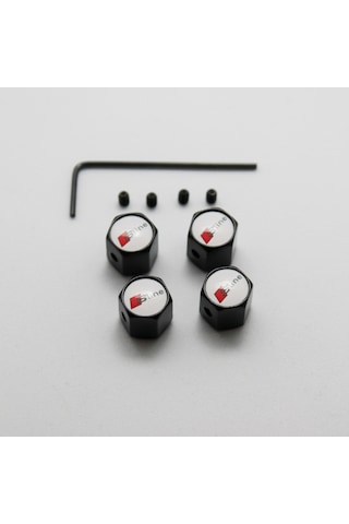 Ripido Audi S Line Sibop Kapağı Alyanlı Model Çalınmaya Karşı Gümüş