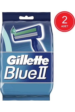 Gillette Blue2 Kullan-At Tıraş Bıçağı 2 x 10'lu