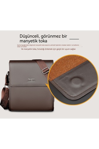 Erkek İş Evrak Çantası - Siyah