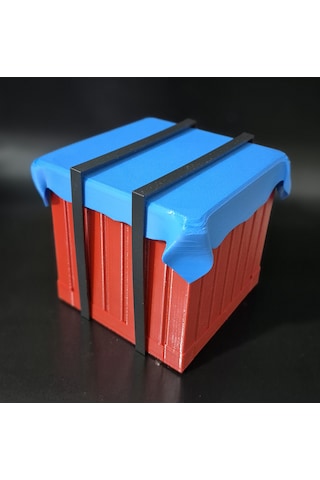 Pubg Aırdrop Figür - Yardım Kutusu Dekoratif Masaüstü Figür