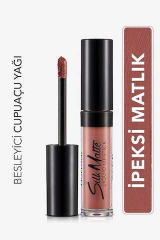 Flormar Silk Matte Kurutmayan Likit Mat Ruj 002 Fall Rose