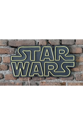 Star Wars Neon Ledli Duvar Aydınlatması