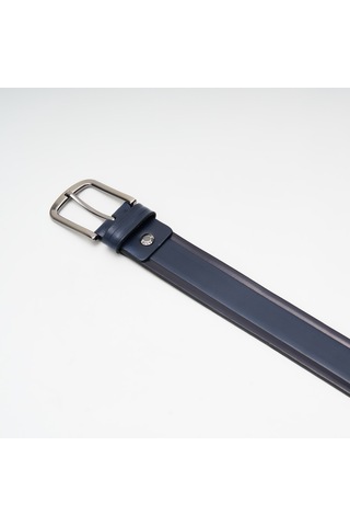Lacivert Erkek Gr-040-72 Grande Klasik Kemer Genişlik 4 Cm