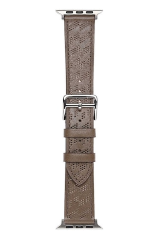 Watch 7 41mm Uyumlu Krd-76 Pu Deri Kordon Strap Kayış Clo- Mavi