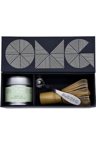 Omgteas 30g Organik Japon Matcha Tozu, Törensel Sınıf Aa+, Bambu Çırpıcı Ve Ölçüm Kaşığı İle Servis Gereçleri