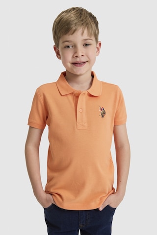 U.s. Polo Assn. Erkek Çocuk Turuncu Tişört Basic 50325608-vr051