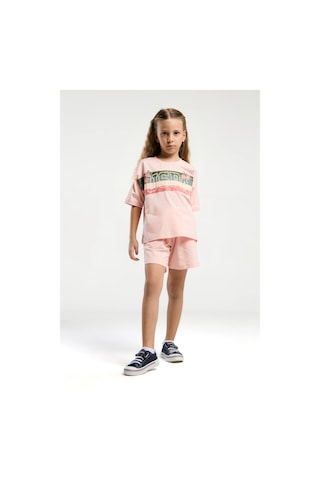 U.s. Polo Assn. Kız Çocuk Somon Pijama Takım 50312393-vr047 SOMON