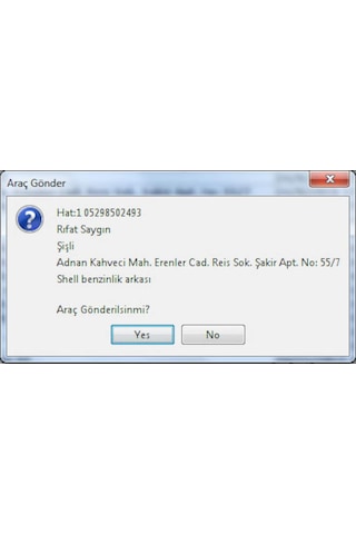Pyro Taksi Durağı Yazılımı Programı & Caller Id (317628559)