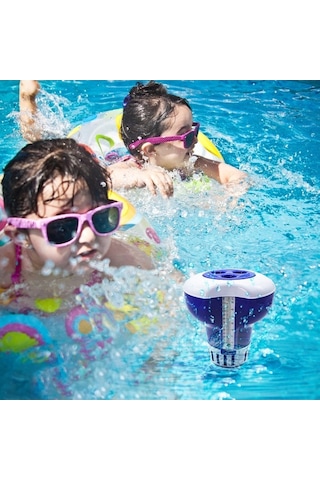 Novahub Termometreli Havuz Kimyasal Dağıtıcısı Yüzen Klor Tablet Dağıtıcısı Yüzme Havuzları İçin Spa Kimyasal Dağıtıcısı Diğer