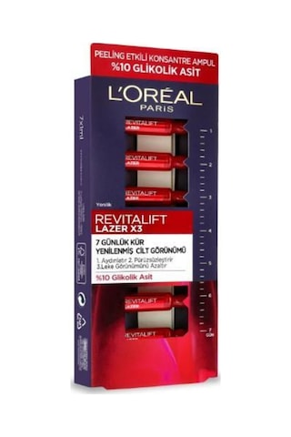 Yüz Bakim Serumu & Revitalift Lazer 7 Günlük Kür Peeling Etkili Ampul