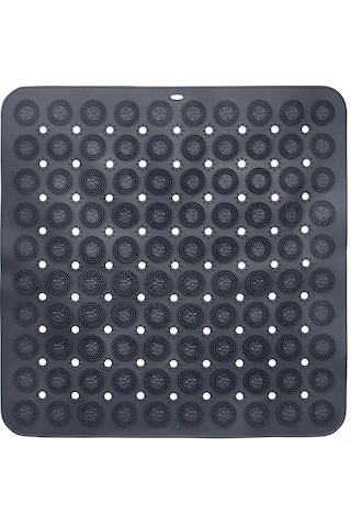 Kare Vantuzlu Banyo Kaydırmaz Paspas- Tırtıklı Ayak Duş Matı Sili