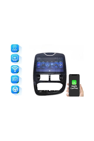 Renault Clio 4 Old 2013-2015 10 inç 6-64 GB PRO Android Carplay Multimedya