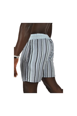 Deepsea Erkek Buz Mavisi File Astarlı Deniz Şortu 2403011