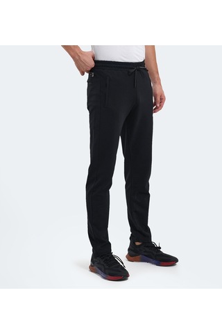 Slazenger OLIVA IN Erkek Cepli Siyah Eşofman Altı