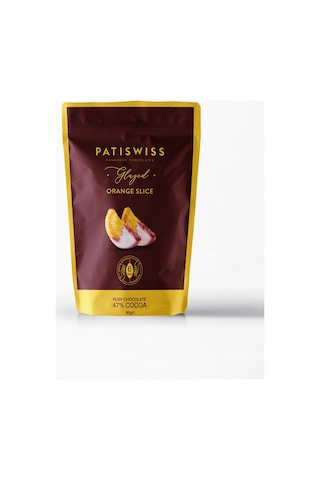 Patiswiss Glazed Ruby Çikolatalı Portakal Dilimi 80 G