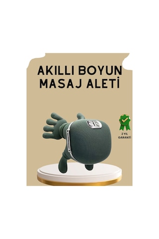 Boyun Omuz İçin Akıllı Masaj Aleti Isıtmalı Açık Bej