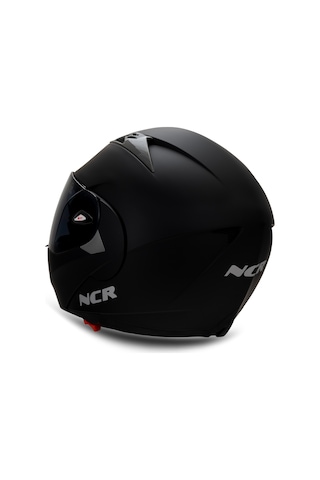 Ncr Çene Açılır Kask Güneş Vizörlü Mat Siyah